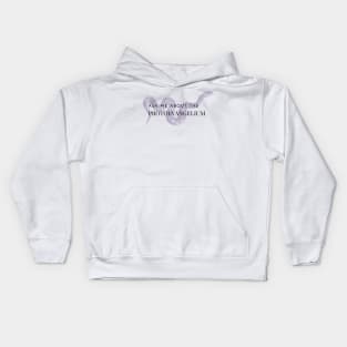 ask me about the protoevangelium, purple snake Kids Hoodie